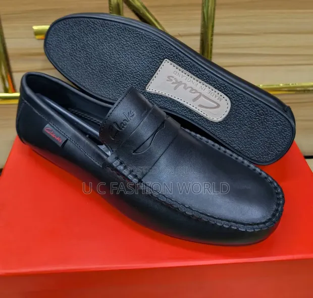 Clark Loafers - Men's Leather, Size 40-45 - 1