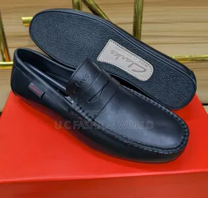 Clark Loafers - Men's Leather, Size 40-45