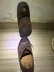 Akube Men's Brown Leather & Canvas Casual Shoes - 2