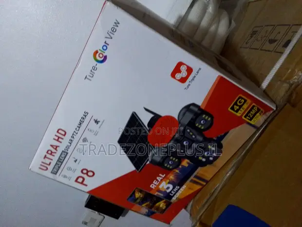 Ultra HD PTZ Solar Camera for Outdoor Security - 1