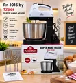 Rashnik 2Litre Super Hand Mixer da Kwalba & Abubuwan Haɗawa - 260W - 1