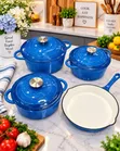 4-Piece Die Cast Iron Pot Set - 2