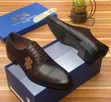 Premium Men's Leather Lace-Up Shoes - Turkish Italian Style - 1