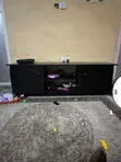 Home Interiors TV Console/Stand - Solid Wood - 1