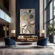 Rough Edge Canvas Art on Wood Frame (5ft x 7ft) - 4