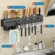 Multifunctional Wall Mounted Kitchen Rack - 2