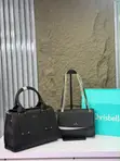 Chris Bella Multicolor Genuine Leather Handbag - 1