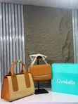Chris Bella Multicolor Genuine Leather Handbag - 4