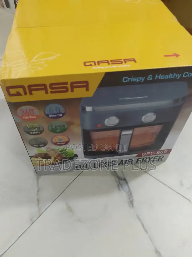 Qasa QFY-660 Air Fryer Cooker - Brand New - 1
