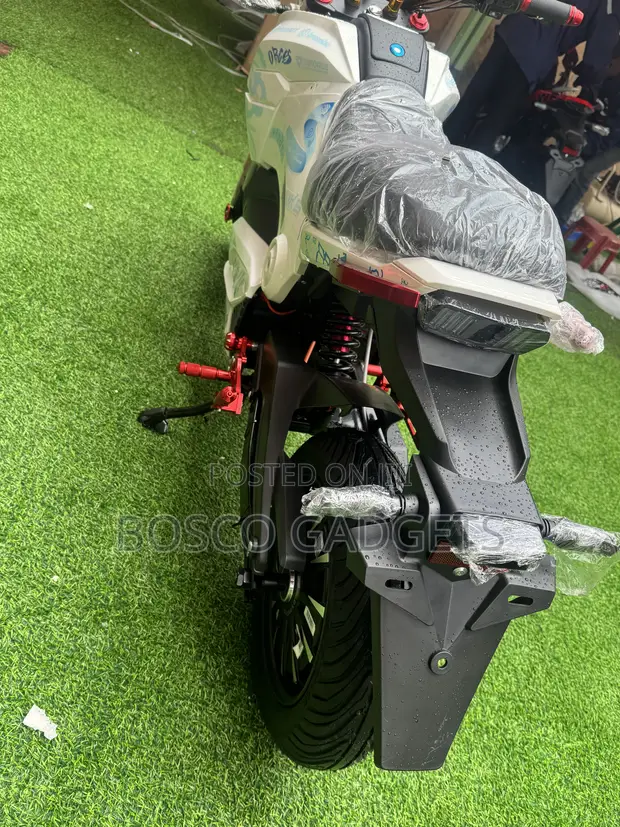 Brand New 72V Electric Powerbike - White - 1