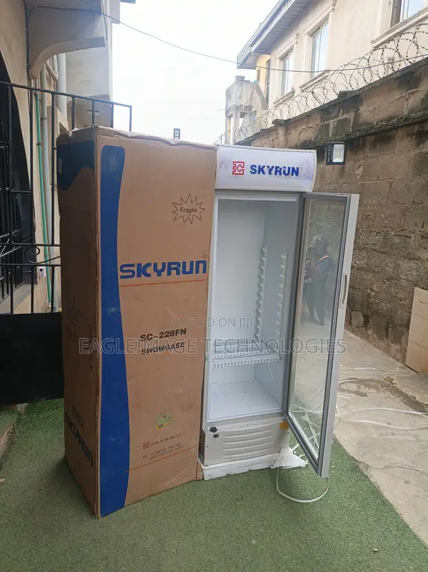 Skyrun SC-228FN Glass Door Beverage Cooler - Brand New - 1