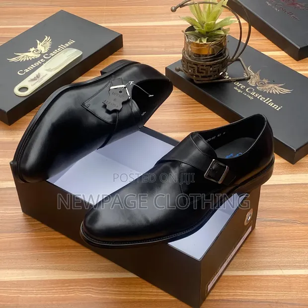 Turkish Italian Men's Formal Leather Shoes - 1