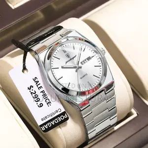 Poedagar Men's Chain Wristwatch - Quality Stylish