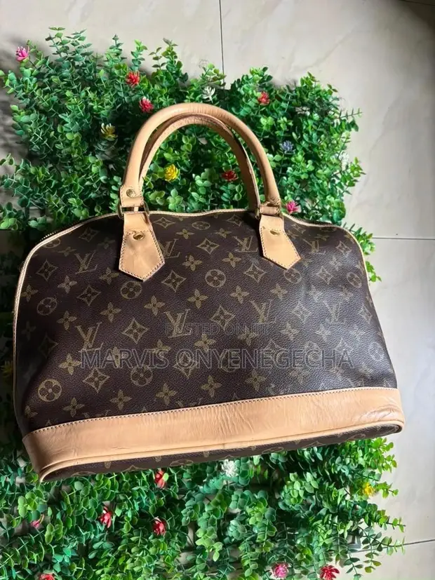 Brown LV Inspired Hand Bag - 1