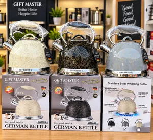 GIFT MASTER 5L German Stainless Steel Whistling Kettle