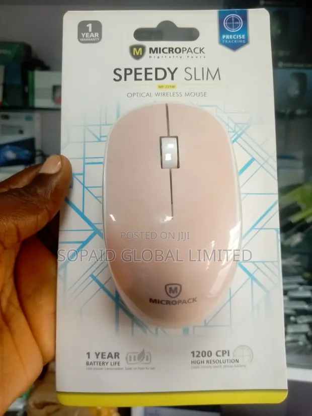 Micropack Speedy Slim MP-721W Wireless Optical Mouse - 1