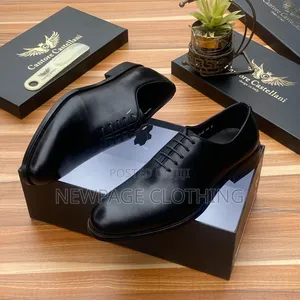 Turkish Italian Leather Dress Shoes for Men - Medium Sole