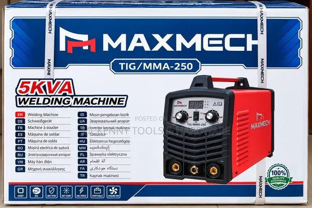 Maxmech TIG/MMA-250 5KVA Welding Machine - 1