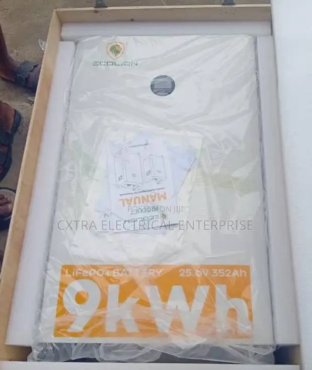 Ecolion Lion-9D 9kWh LiFePO4 Lithium Battery 25.6V 352Ah - 1