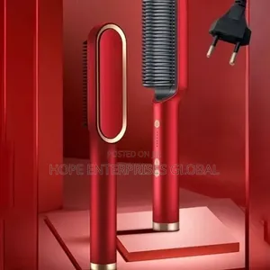 2-in-1 Hair Styling Comb Straightener