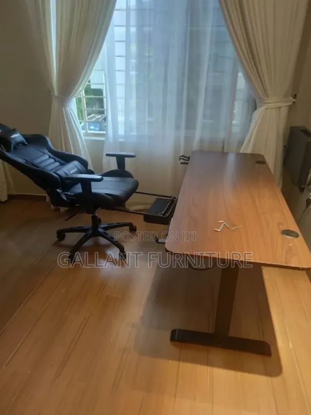 Ergonomic Electric Adjustable Desk 1.6m & Chair - 1
