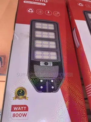 800W Solar Street Light with Remote Control