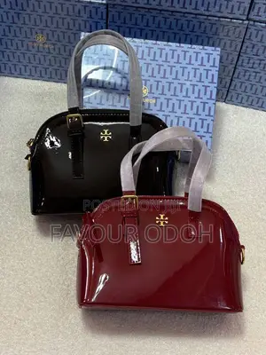 Tory Burch Emerson Patent Dome Satchel