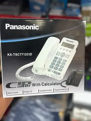 Original Panasonic KX-TSC7712CID Telephone with Display