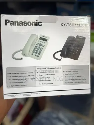 Wayar Panasonic KX-TSC7712CID Asali Da Fuska
