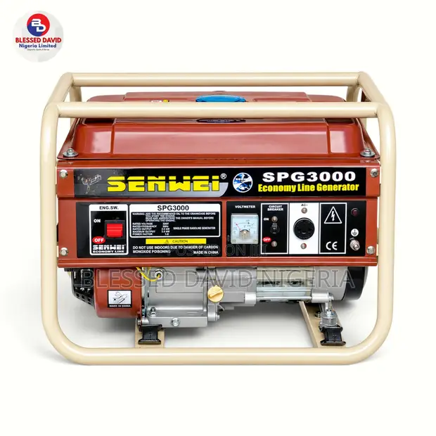 Senwei SPG3000 3.2kva Manual Generator - 1