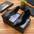 Premium Leather Lace-Up Shoes - Turkish Italian Men's Footwear - 2