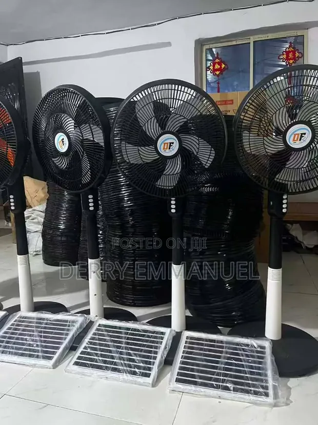 Sabon Solar Fan Mai Awoyi 5-Hour Battery - 1