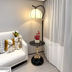 Reading Standing Lamp with Wireless Charging & USB