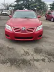 2011 Toyota Camry LE Red - 1