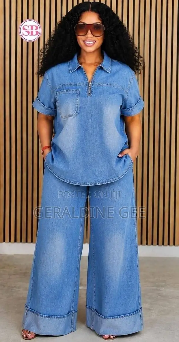 Women's Abraham Moon Turkish Jeans Set - 1