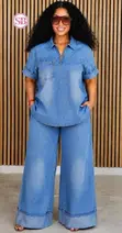 Women's Abraham Moon Turkish Jeans Set - 1