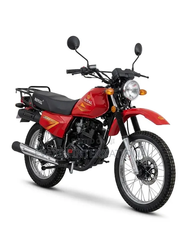 New Royal Motorcycle 2024 Red - 1