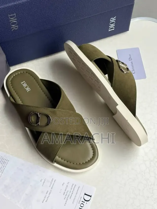 Christian Dior Slippers - Italian Leather - 1