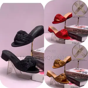 Olivia Classic Flats Shoes - Black, Bronze, Red