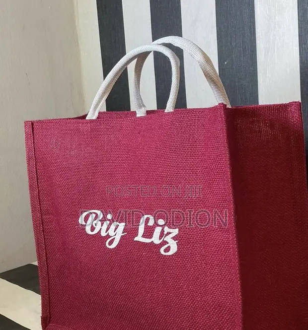 Durable Jute Bags - Pack of 12 - 1