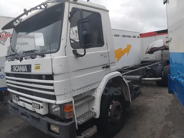 Scania 93 Truck 2009 - White - 1