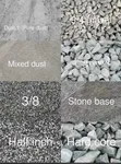 Chippings/Granite, Stone Dust, Stone Base, 3/8, Half Inch - 1