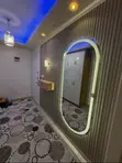 Long Oval Mirror with 3 LED Lights - 3