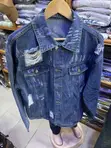 Rip Thick Quality Jeans Jacket - 2