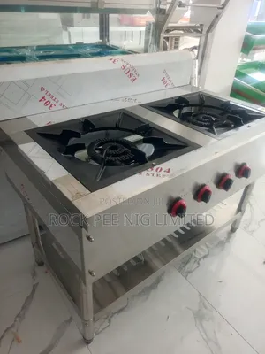 Two Burner Industrial Gas Cooker