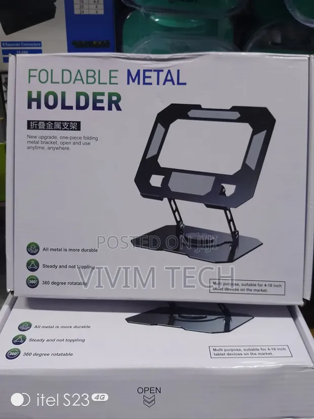 Foldable Metal Laptop Stand - 1