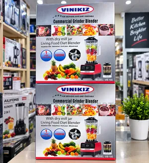 Vinikiz VB-100 Commercial Grinder Blender with Dry Mill