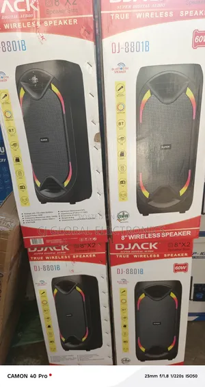 Brand New DJACK DJ-8801B True Wireless Bluetooth Speaker