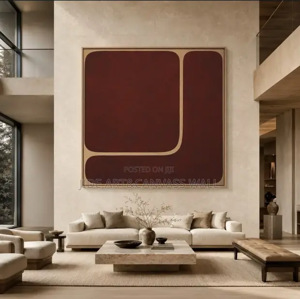 Canvas with Plain Box Frame - 1