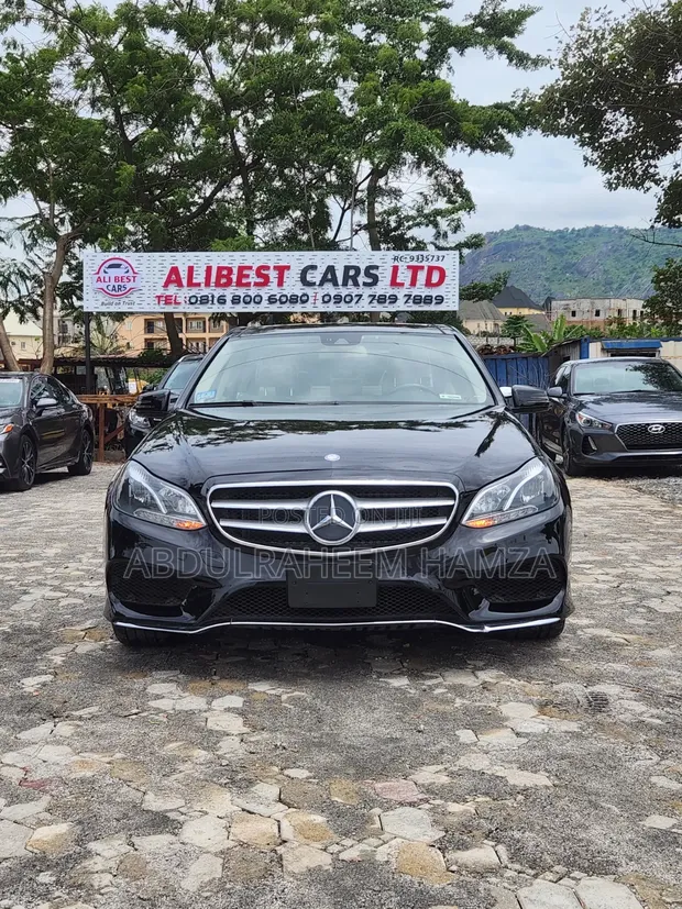 Mercedes-Benz E350 2015 Black - 1